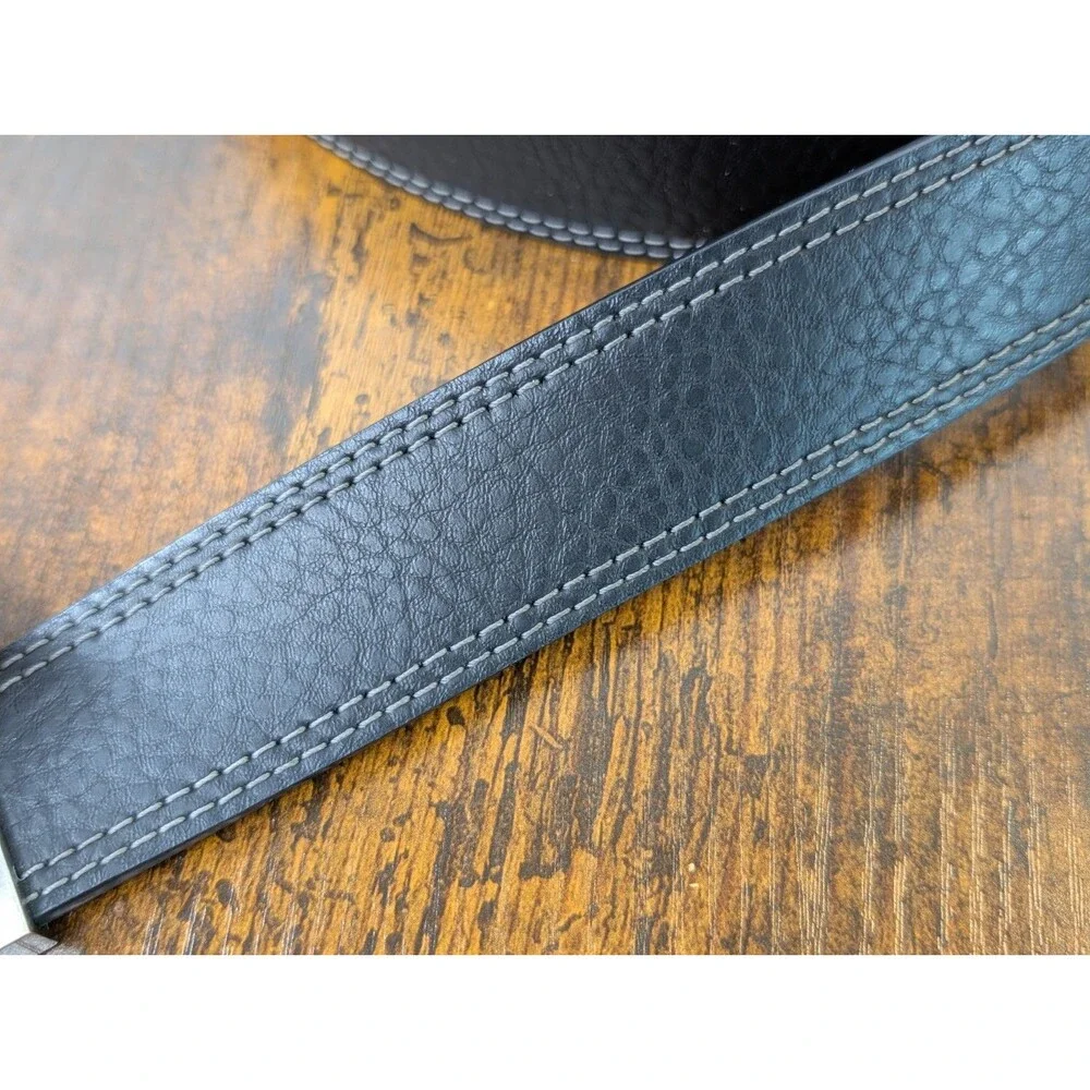 Nike Reversible Textured Synthetic Leather Belt Men’s Black/Brown Golf 51
